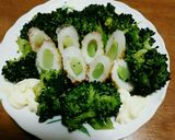 ちくわのブロッコリ詰め作り方5写真