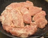 ごま香る♡鶏むね肉の味噌バター焼き作り方3写真