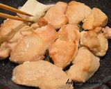 ごま香る♡鶏むね肉の味噌バター焼き作り方4写真