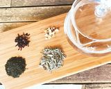 ジビエ(鹿肉のロースト)に合うグルメ緑茶作り方1写真