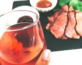 ジビエ(鹿肉のロースト)に合うグルメ緑茶作り方3写真