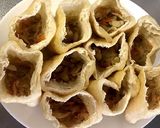切干し大根リメイク！餅入り巾着煮作り方2写真