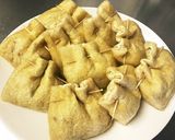 切干し大根リメイク！餅入り巾着煮作り方4写真