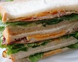 ベーコン＊レタス＊卵のトースト（サンド）作り方7写真