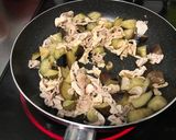 ナスと豚肉の簡単ズボラ炒め！作り方3写真