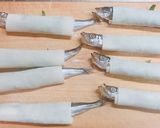子持ちししゃもの大葉ワンタン巻き揚げ作り方3写真