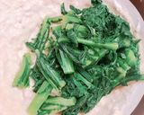 簡単！3分！春菊の胡麻豆腐和え作り方6写真