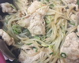 簡単＊豚肉ともやしのポン酢炒め＊作り方4写真