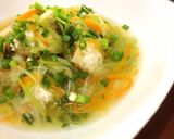 ヘルシー♡節約♡鶏団子の野菜あんかけ！作り方7写真