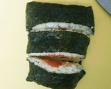 夏にいたまない！めんたいこ！おにぎらず！作り方7写真