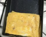 備忘＊照りたまハンバーグ＊おにぎらず作り方3写真