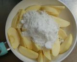蜜りんごのチョコレートかけ♥バレンタイン作り方2写真