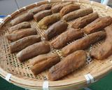 ムニュっと半生干し芋チョコ♪作り方1写真