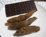 ムニュっと半生干し芋チョコ♪作り方2写真