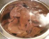 豚レバーのフライ。作り方1写真