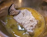 豚レバーのフライ。作り方4写真