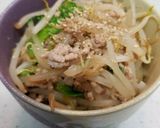 ガチdeもやし挽き肉のアジアンどんぶり作り方7写真