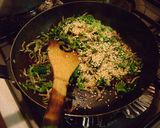 千切りキャベツと雑魚の炒め物作り方3写真