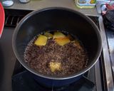 パワー不足な時の　　　鶏レバ＆ハツ煮作り方2写真