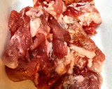 小松菜と豚肉の和風あんかけオムライス作り方1写真
