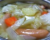 お餅の簡単ポトフ ～時々チーズ入り～作り方4写真