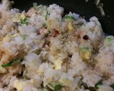 タコねぎ炒飯。作り方9写真