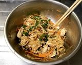 切り干し大根とささみの韓国風バンバンジー作り方3写真