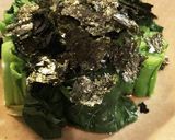 小松菜のお浸し海苔と柚子醤油作り方8写真