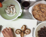 糸こんにゃくと大豆のお肉、しいたけ炒め作り方1写真