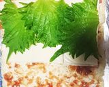 油あげの梅しそチーズ巻き作り方2写真