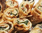 油あげの梅しそチーズ巻き作り方5写真