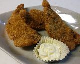 豚レバーのフライ。作り方8写真