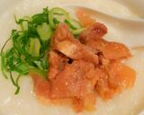 簡単！残りご飯で＊カリカリ鶏皮の中華粥作り方13写真