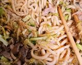 調味料簡単 焼うどん作り方6写真