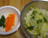 黄金！白菜がた～くさん食べれるゴマ和え☆作り方1写真