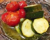 ズッキーニとプチトマトのリンゴ酢マリネ作り方5写真
