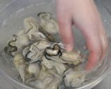 牡蠣と肉と野菜の揚げ煮作り方1写真