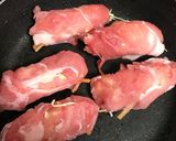 キャベツと人参の豚こまロール&ボール作り方4写真