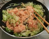 豆腐と鶏肉のとろとろ炒め作り方5写真
