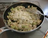 豆腐と鶏肉のとろとろ炒め作り方6写真
