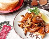 絶品！しめじとウインナーのソースチャップ作り方4写真