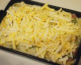 グリラーで　白菜のマカロニグラタン作り方6写真