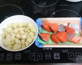 鮭とじゃがいもとほうれん草のグラタン作り方1写真