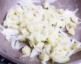 鮭とじゃがいもとほうれん草のグラタン作り方4写真