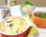 鮭とじゃがいもとほうれん草のグラタン作り方9写真