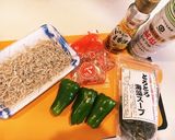 ピーマン入りふりかけ〜常備菜〜作り方1写真