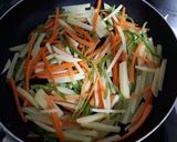 子供と野菜しっかり☆ツナカレーきんぴら作り方4写真