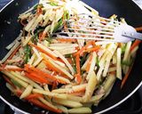 子供と野菜しっかり☆ツナカレーきんぴら作り方5写真