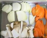 しっとりジューシー！鳥むね肉de親子丼作り方3写真