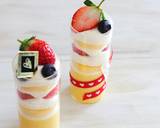 プリンショートケーキ*プリンアラモード by みらめい プリンショートケーキ*プリンアラモード by みらめい
